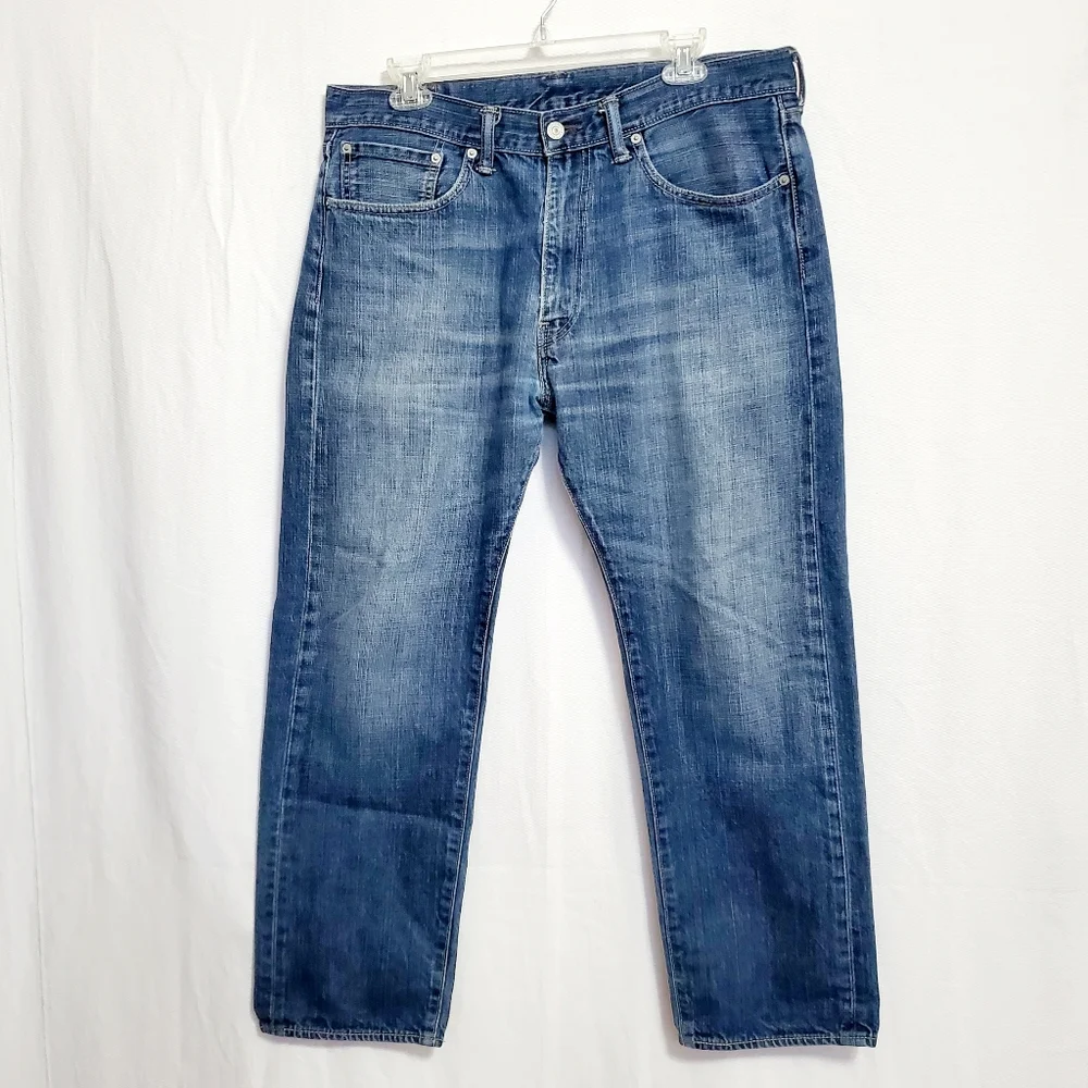 Levi's 505 Regular Fit Straight Leg Jeans 36 Waist